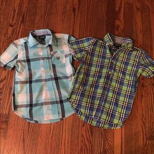 Chaps boys button down shirts